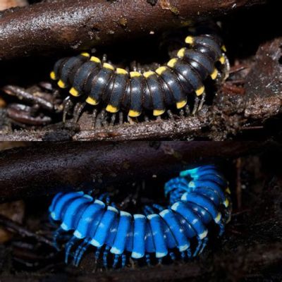  Yellow-Spotted Millipede: Discover this Colorful Crawling Critter Hiding Beneath Your Feet!